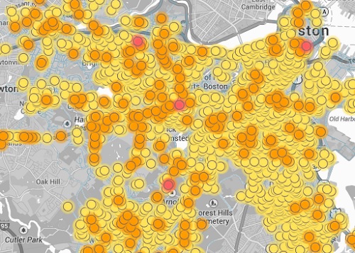 Boston map